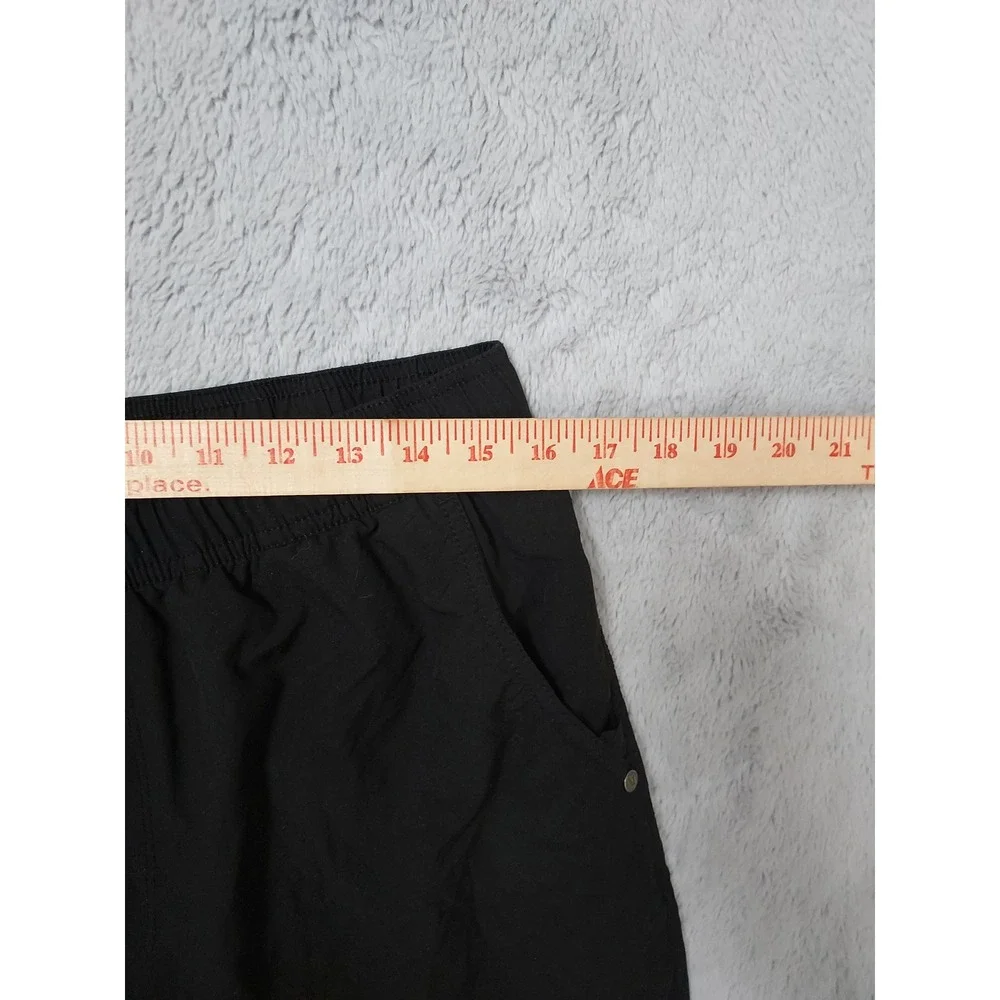 Vuori Kore Shorts Men Large Lined Athletic Performance Black Gym Drawstring Logo